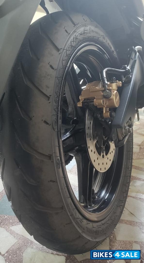 White And Blue Yamaha YZF R15 S