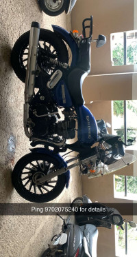 Marine Blue Royal Enfield Thunderbird