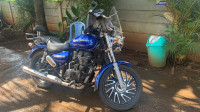 Marine Blue Royal Enfield Thunderbird