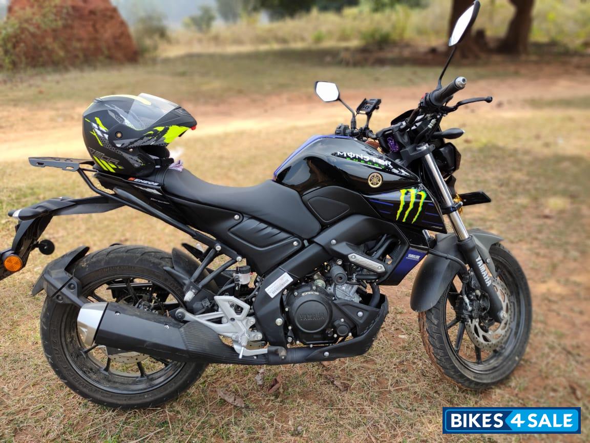 Blue Yamaha MT-15 MotoGP Edition