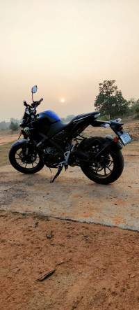 Blue Yamaha MT-15 MotoGP Edition