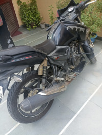 Black TVS Apache RTR 180