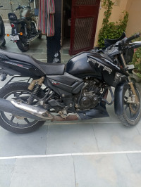 Black TVS Apache RTR 180