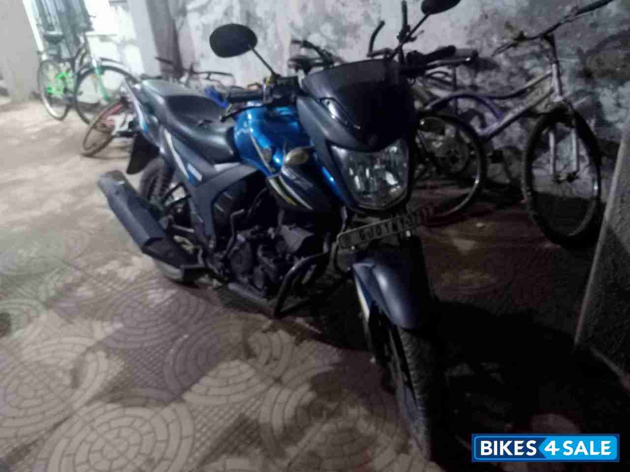 Sky Blue Yamaha SZ-RR