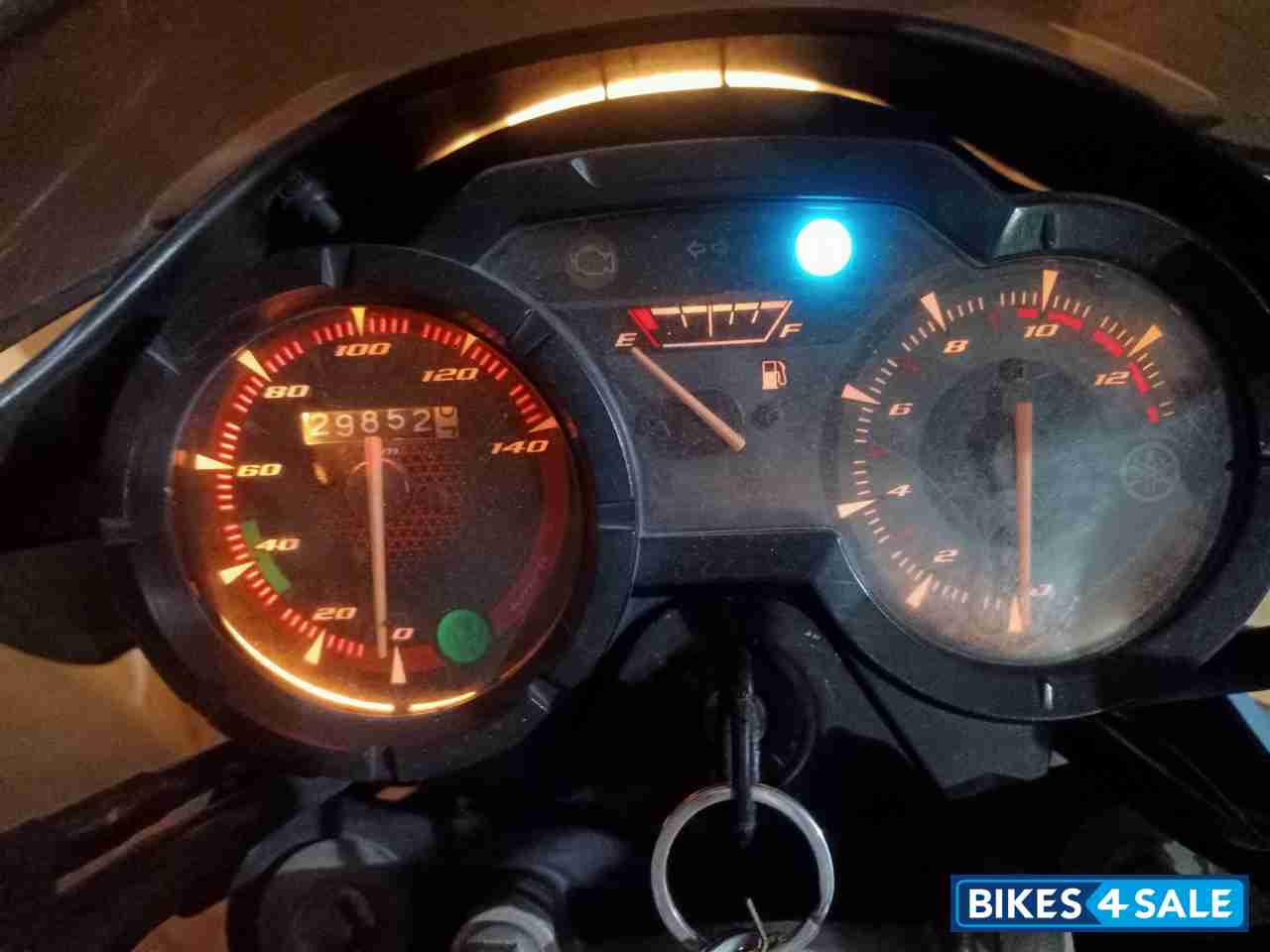 Sky Blue Yamaha SZ-RR