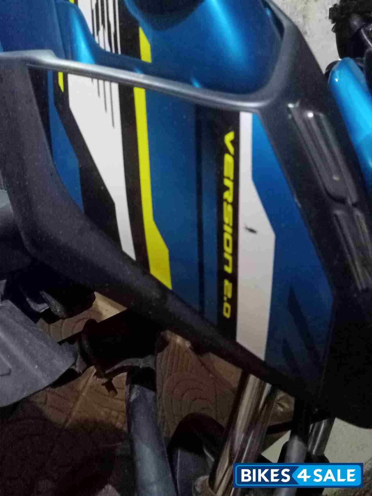 Sky Blue Yamaha SZ-RR