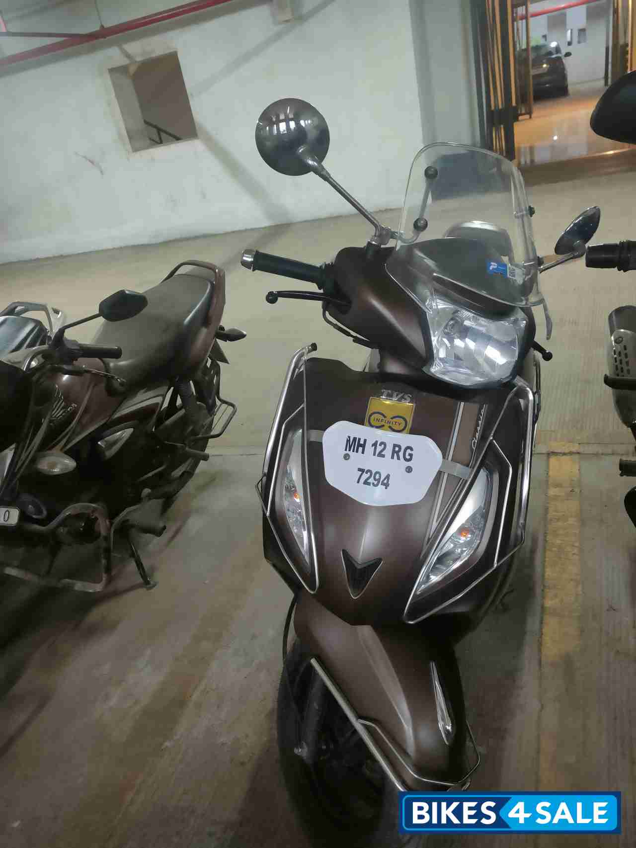 Matte Brown TVS Jupiter Classic