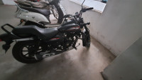 Matte-black Bajaj Avenger Street 220
