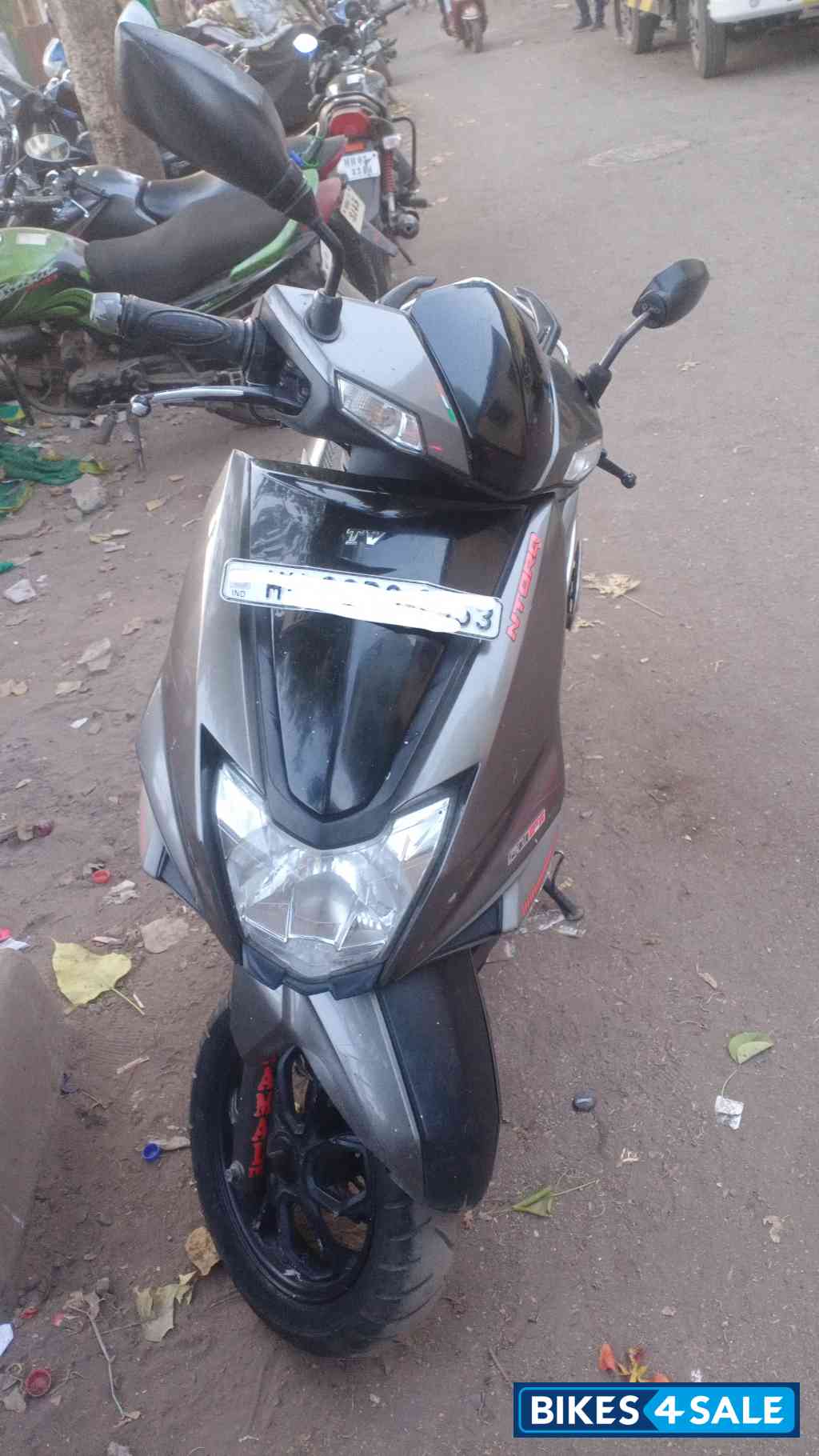 Grey TVS NTORQ 125 BS6