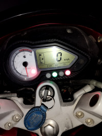 Red Bajaj Pulsar 180 DTSi