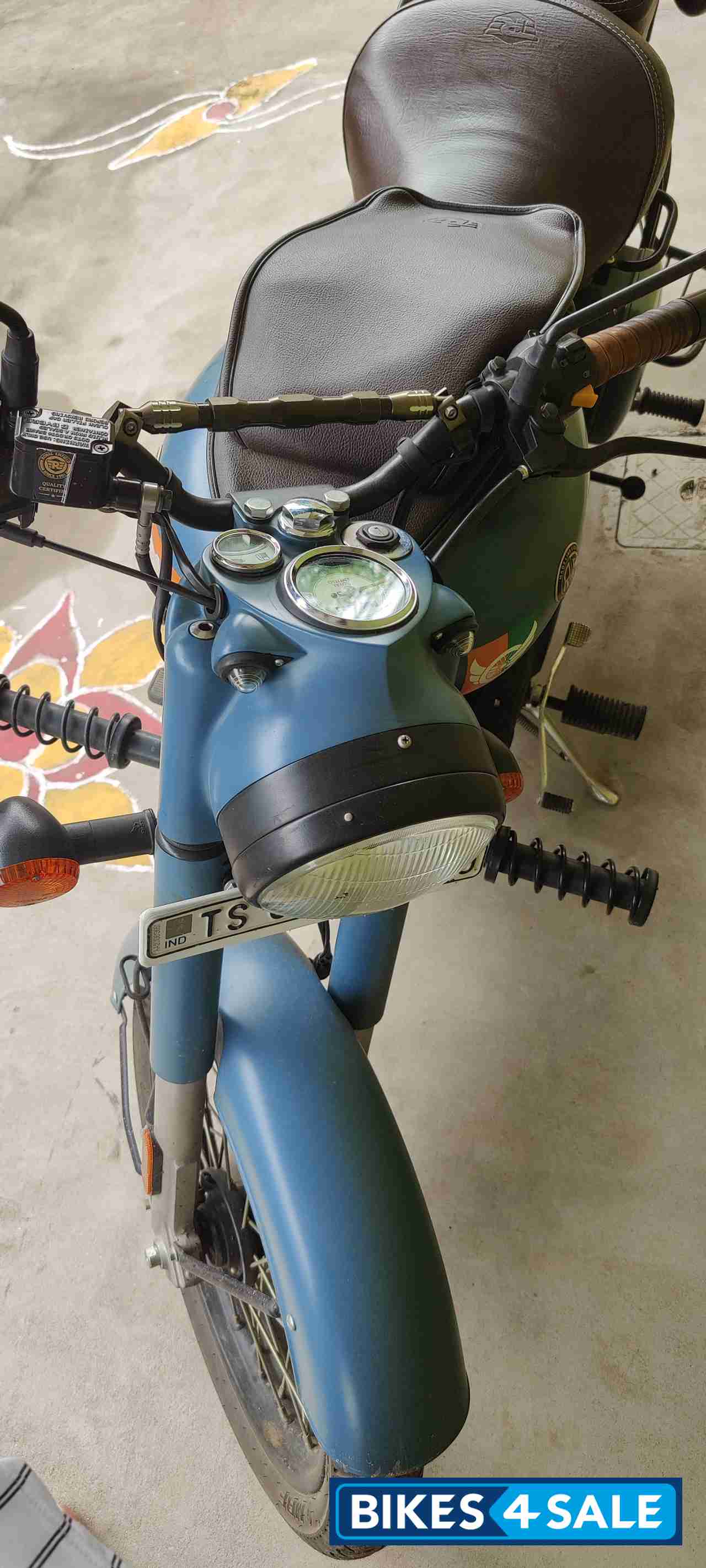 Royal Enfield Classic Signals Airborne Blue