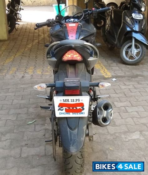 Red And Black Suzuki Gixxer SF Fi