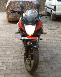 Red And Black Suzuki Gixxer SF Fi
