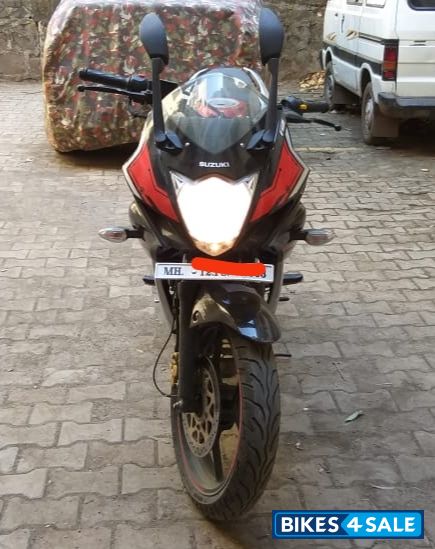 Red And Black Suzuki Gixxer SF Fi