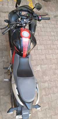 Red And Black Suzuki Gixxer SF Fi
