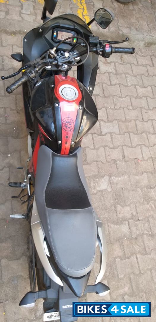Red And Black Suzuki Gixxer SF Fi