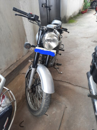 Silver Royal Enfield Classic 350