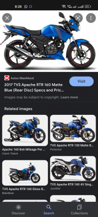 TVS Apache RTR 160 2016 Model