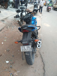 Blue Suzuki Gixxer 150