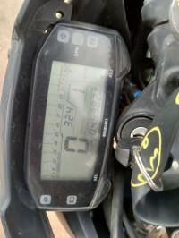 Blue Suzuki Gixxer 150