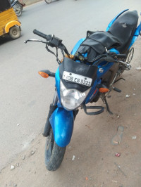 Blue Suzuki Gixxer 150