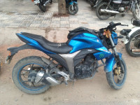 Blue Suzuki Gixxer 150