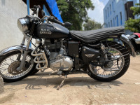 Black Royal Enfield Bullet Electra
