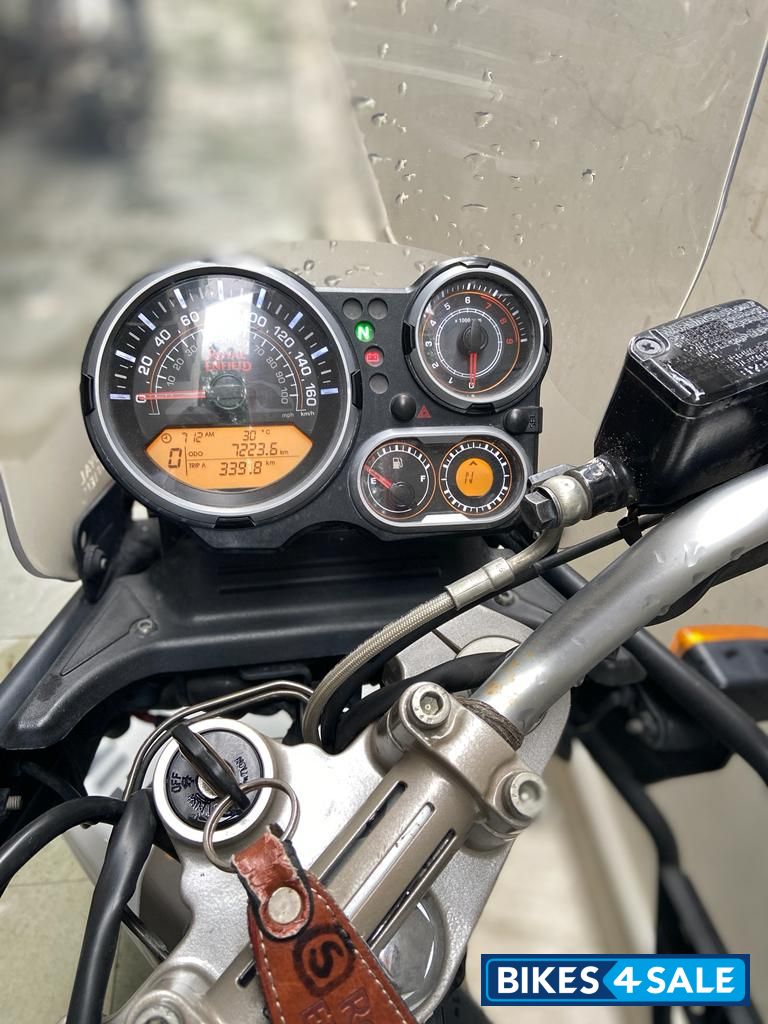 White Snow Royal Enfield Himalayan