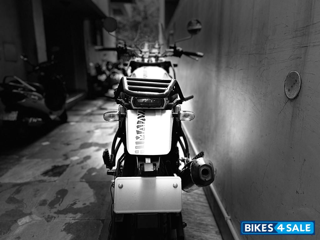 White Snow Royal Enfield Himalayan