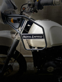 White Snow Royal Enfield Himalayan