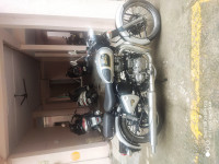Black & Silver Royal Enfield Classic 500