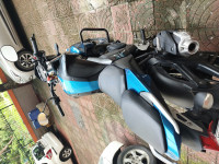 Blue Yamaha FZ-S FI V2