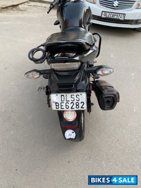 Black Honda CB Trigger