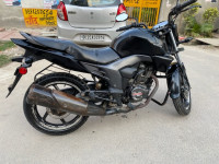 Black Honda CB Trigger