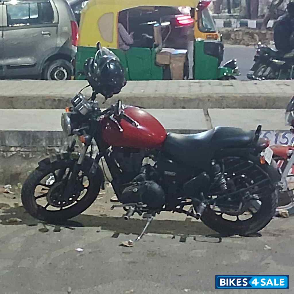 Red And Black Royal Enfield Thunderbird X 350