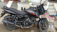 Black Red Bajaj Pulsar 125 single seat Disc