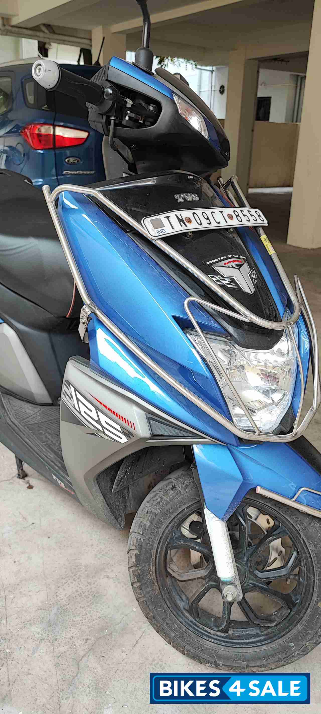 Marine Blue TVS NTORQ 125