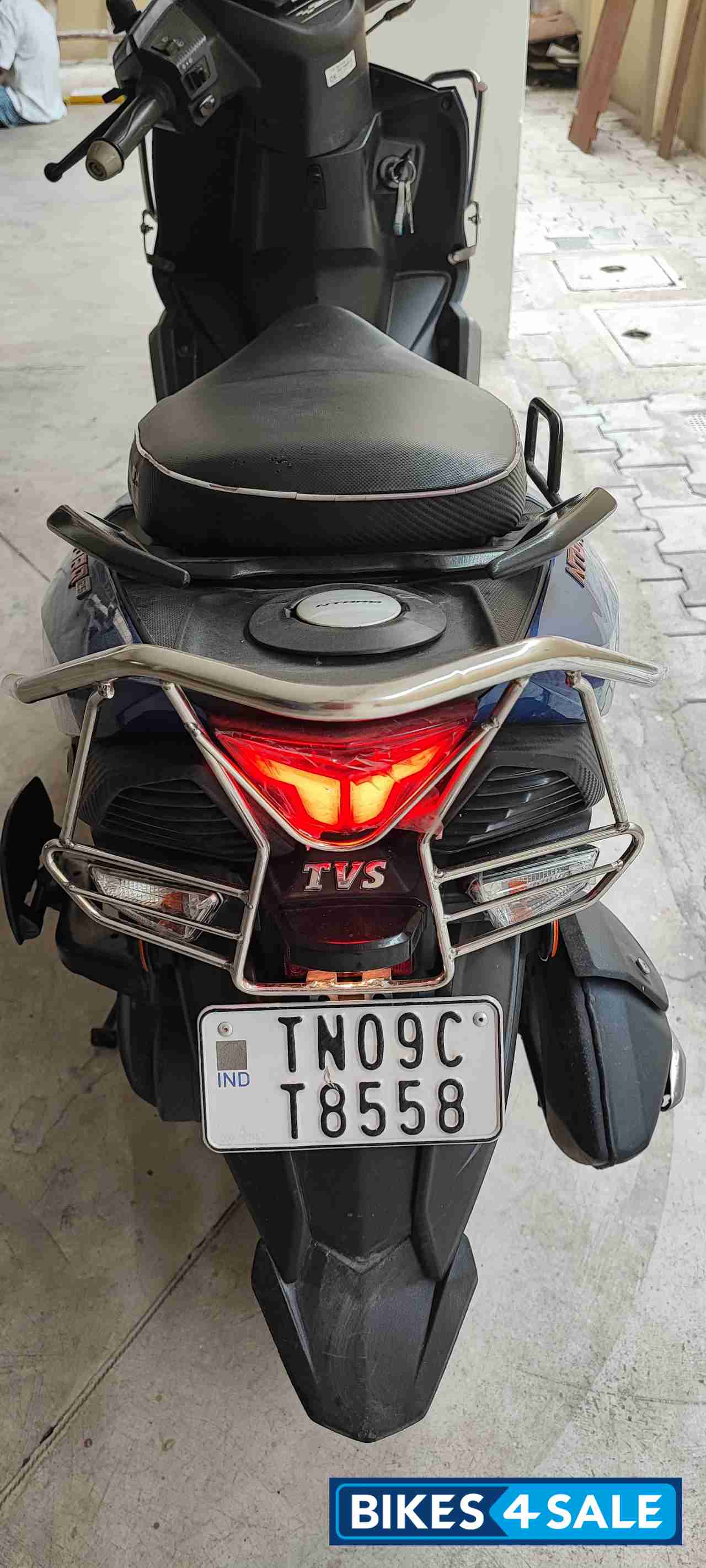 Marine Blue TVS NTORQ 125