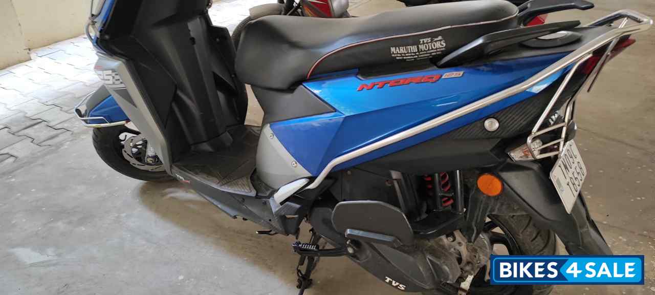 Marine Blue TVS NTORQ 125