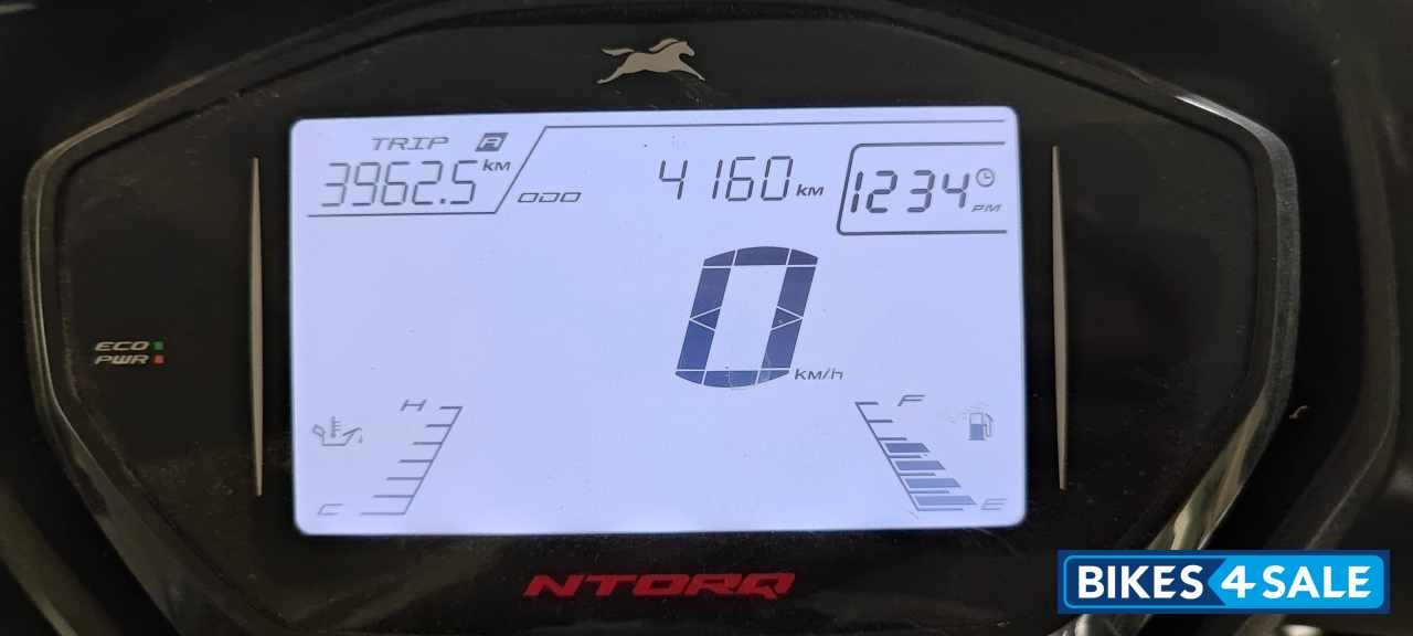 Marine Blue TVS NTORQ 125