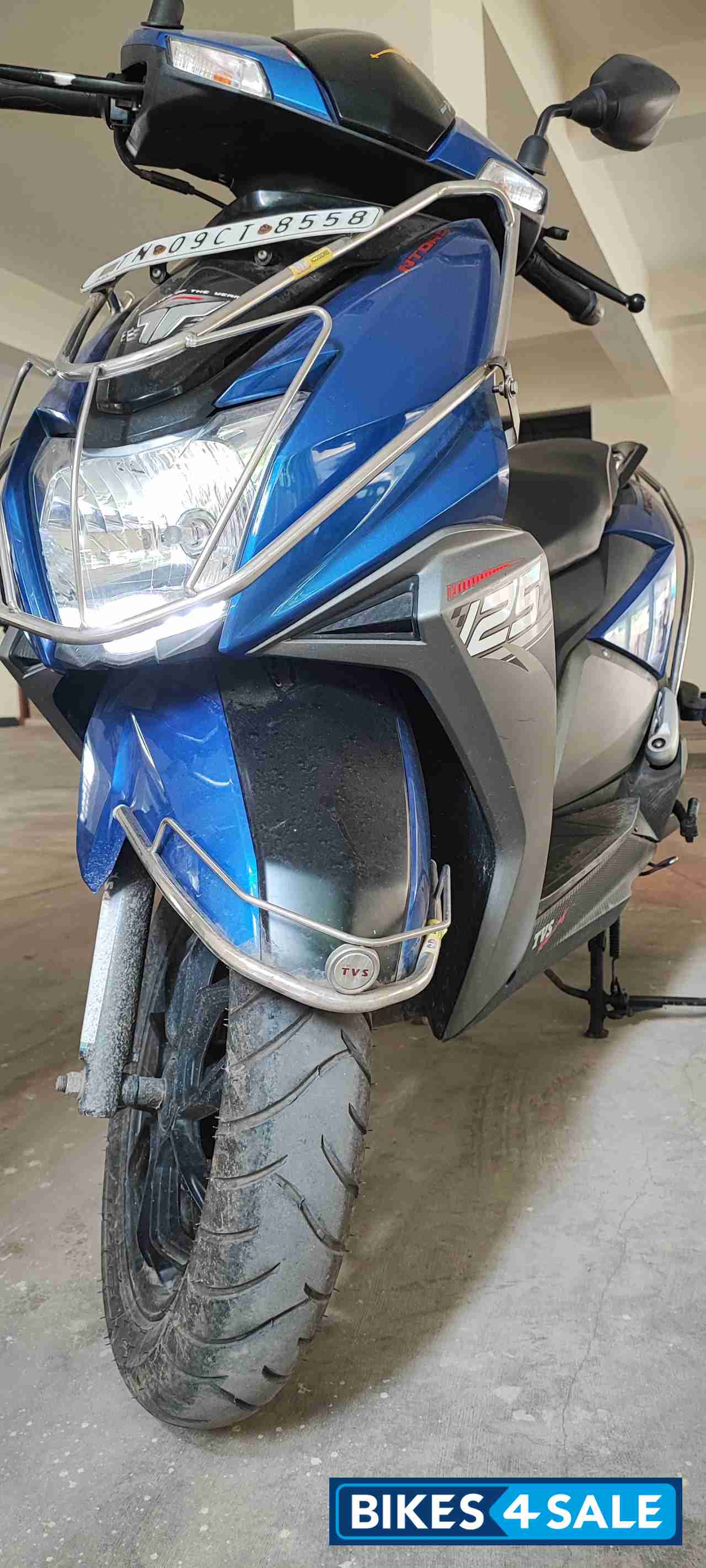 Marine Blue TVS NTORQ 125
