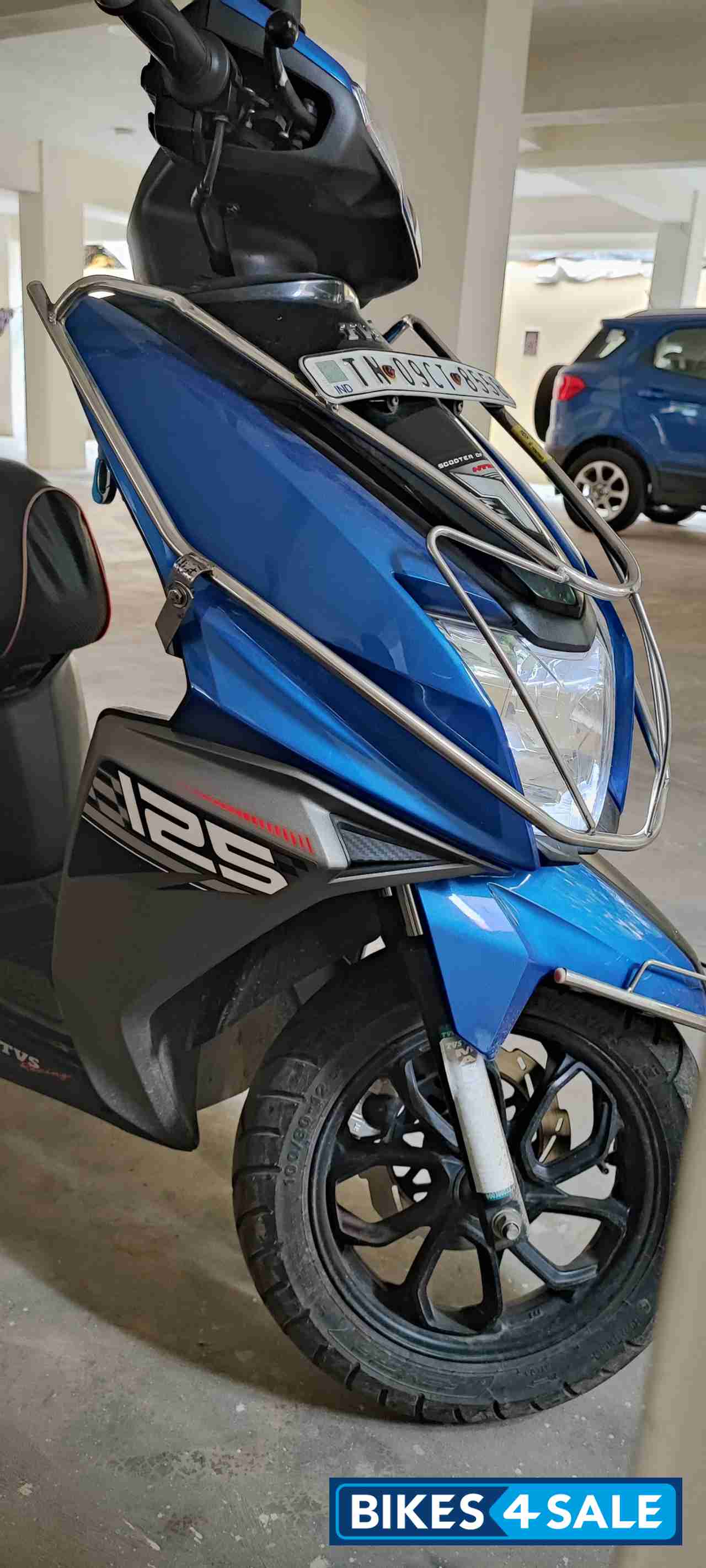 Marine Blue TVS NTORQ 125