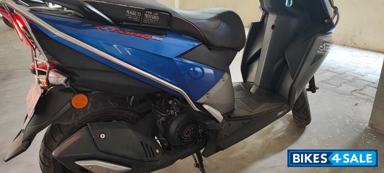 Marine Blue TVS NTORQ 125