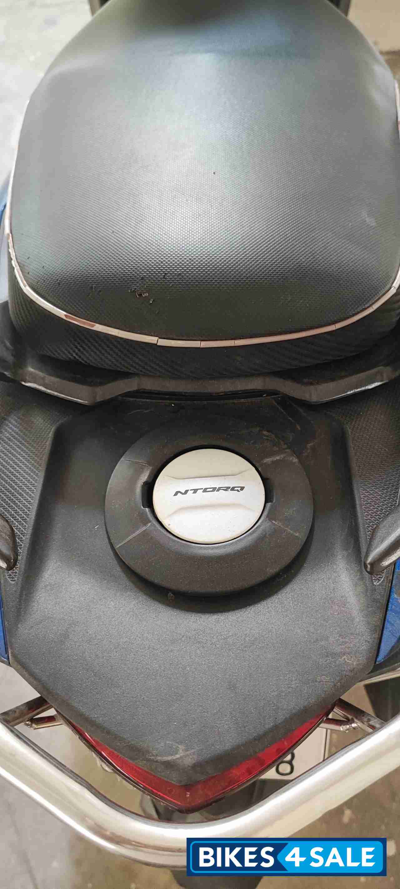 Marine Blue TVS NTORQ 125