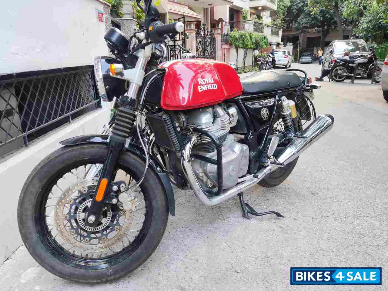 Rocker Red Royal Enfield Continental GT 650 Twin