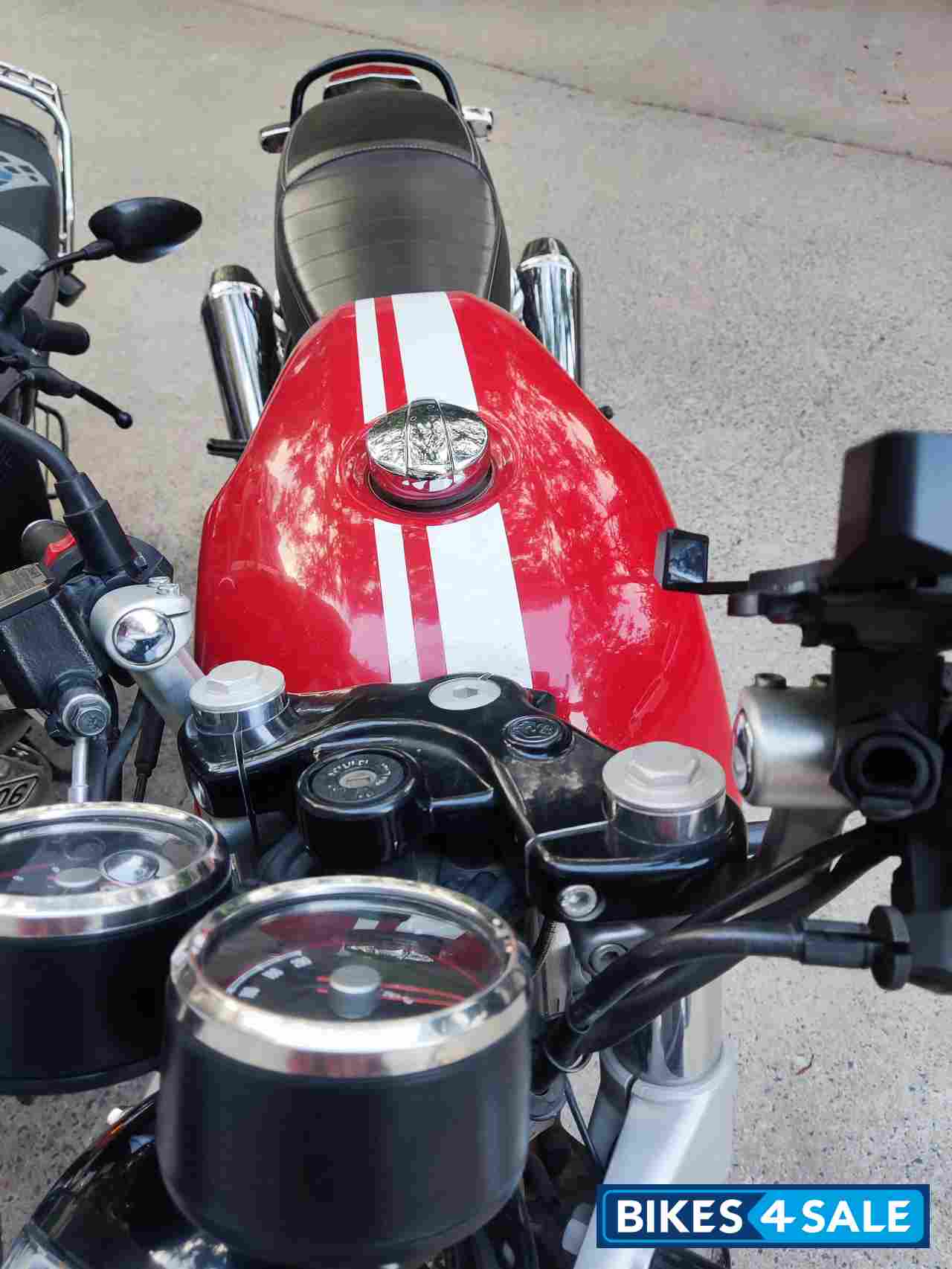 Rocker Red Royal Enfield Continental GT 650 Twin