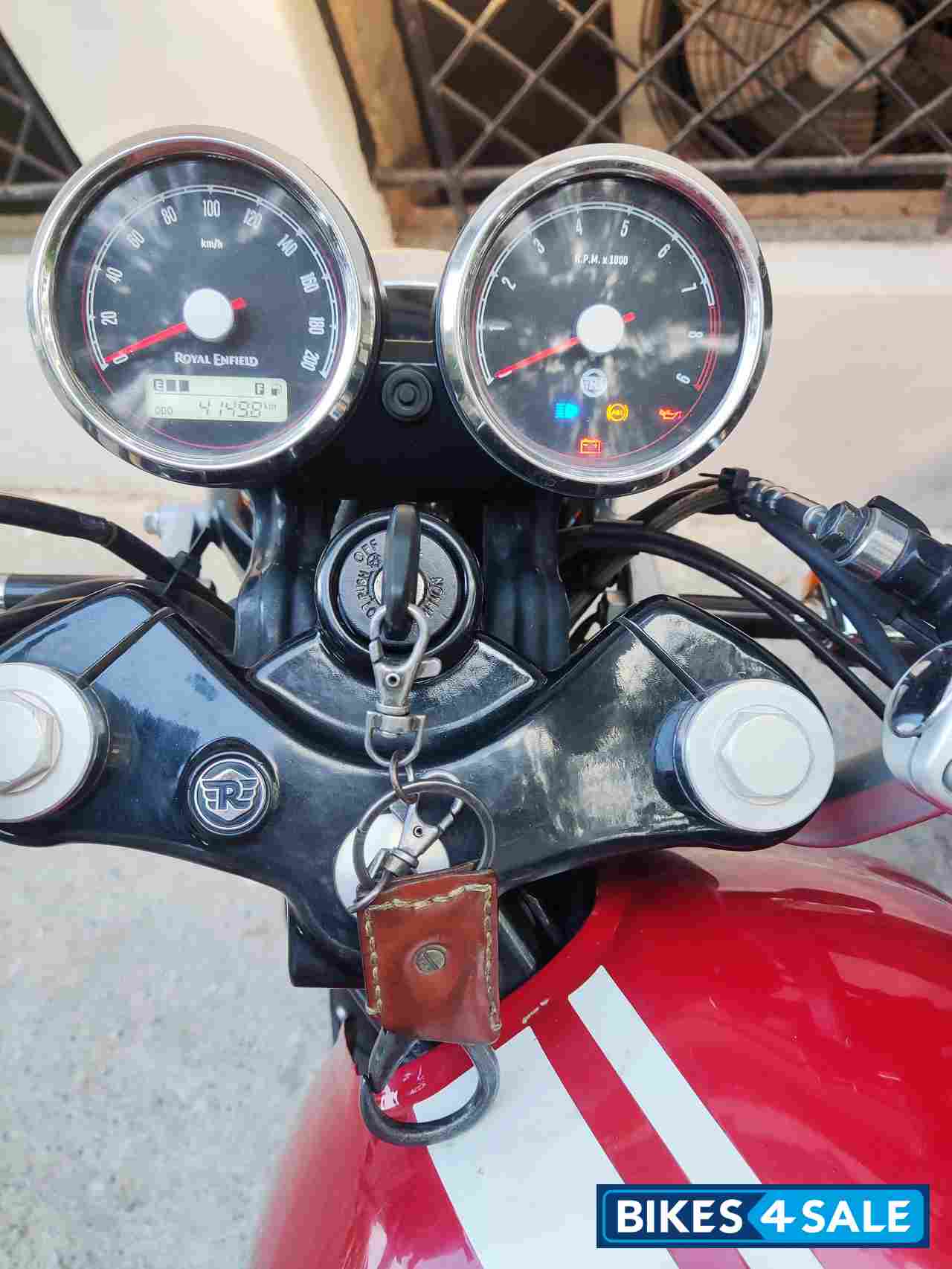 Rocker Red Royal Enfield Continental GT 650 Twin