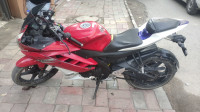 Red Yamaha YZF R15