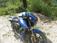 Blue TVS Apache RTR 180 BS6