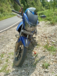 Blue TVS Apache RTR 180 BS6